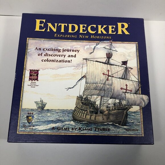 Vintage "Entdecker" Board Game by Mayfair - 2001 Edition - Complete! - Picture 1 of 9